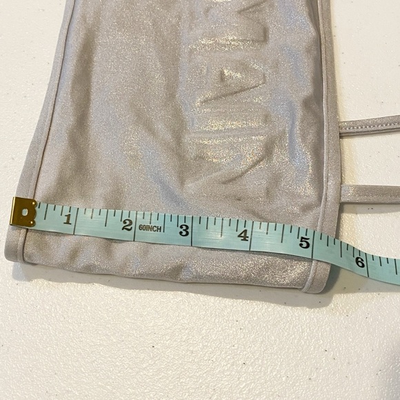 BALMAIN Two-Piece Logo Embossed Bandeau Bikini Set - Picture 6 of 14